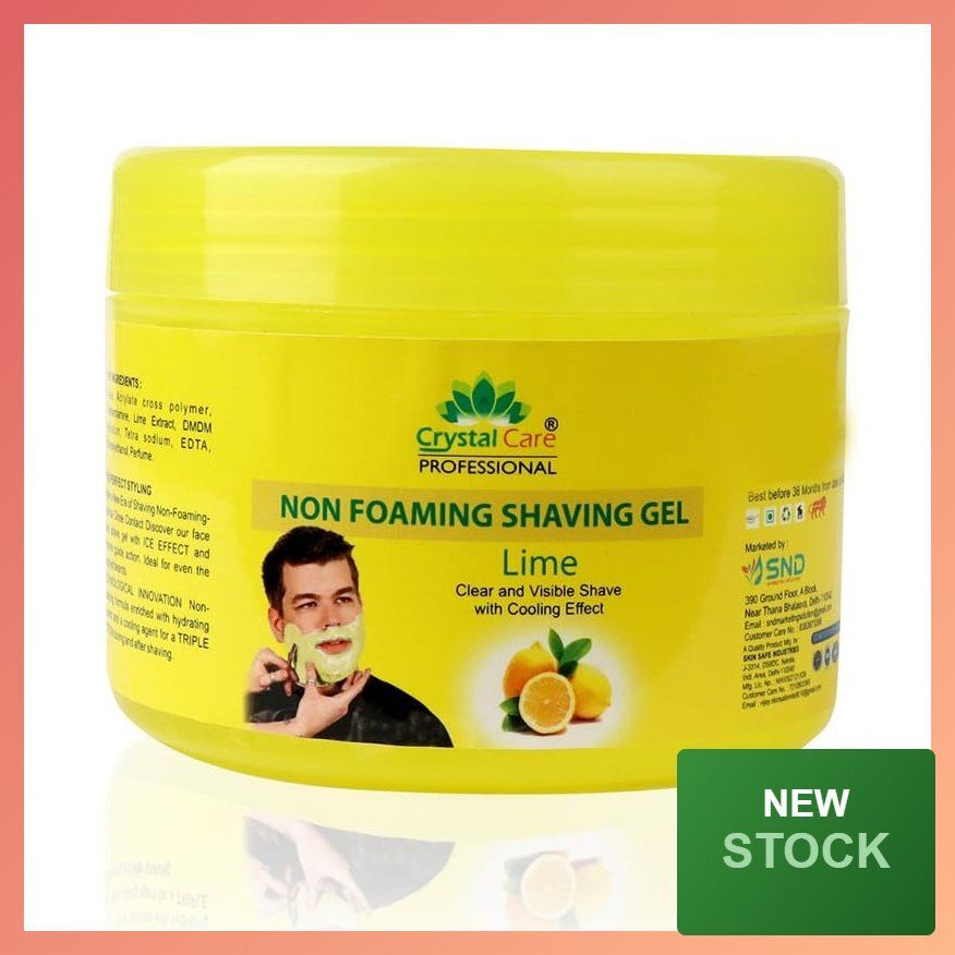 Advanced Lime Non Foaming Shaving Gel Formula 400 ml | Easy Smooth Shaving for W-image-36