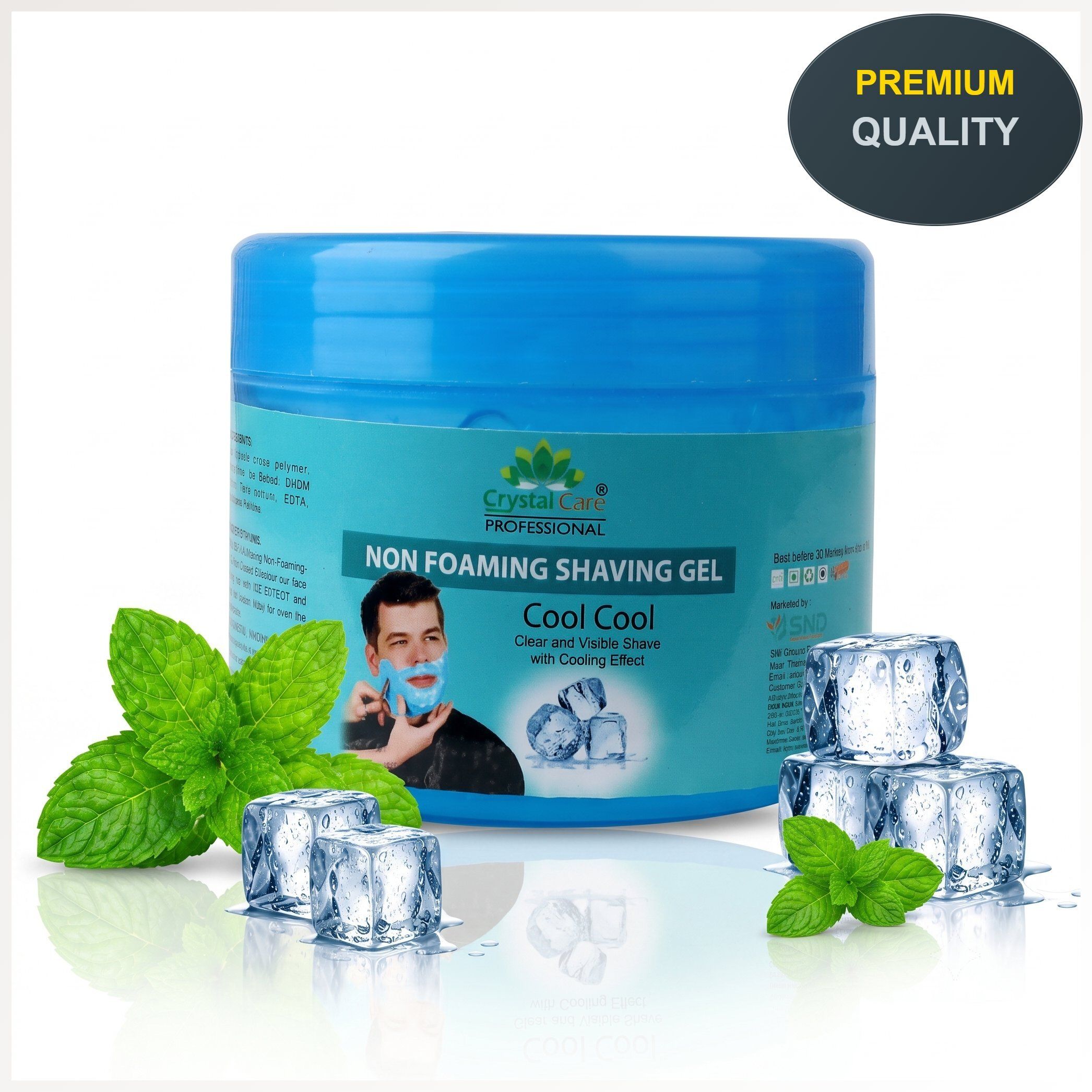 Non Foaming Shaving Gel for Men and Women 400 ml | Long Lasting Smoothness-image-47