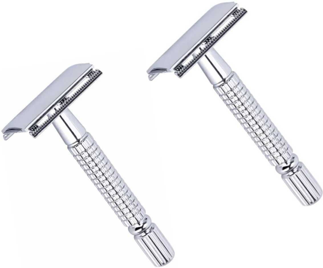 fascinating Double Edge Stainless Steel Shaving Razor, Men-picture-28