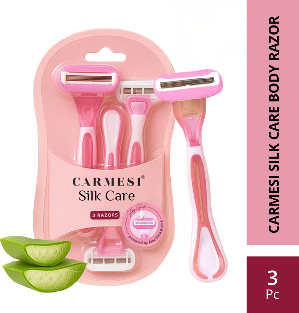 silk care body razor | smooth & painless hair removal | soft & silky skin, women