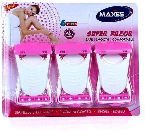 maxes DISPOSABLE RAZOR FOR BODY FOR MEN & WOMEN (Pack of 6), Men & Women-picture-22