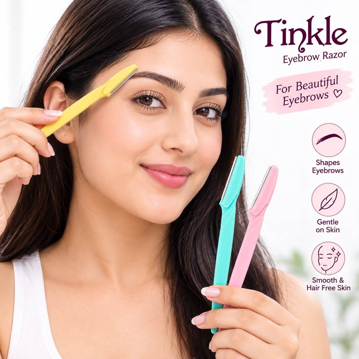 shiziluk creation Tinkle Razor Combo of 3, Men & Women-picture-34