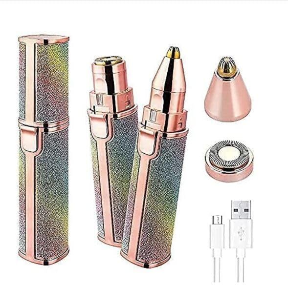 chg Electric Lipstick Style Shaver – Painless Flawless Facial Hair Remover, Women-picture-6