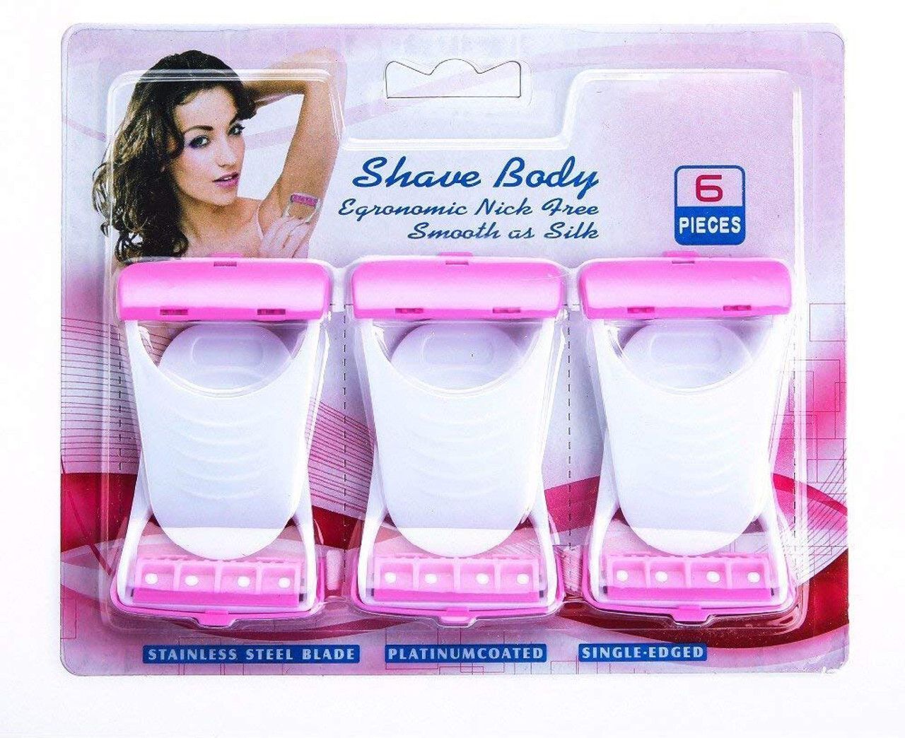 Body & Bikini Shaving Razor for Women, Pack of 6, Men & Women-image-42