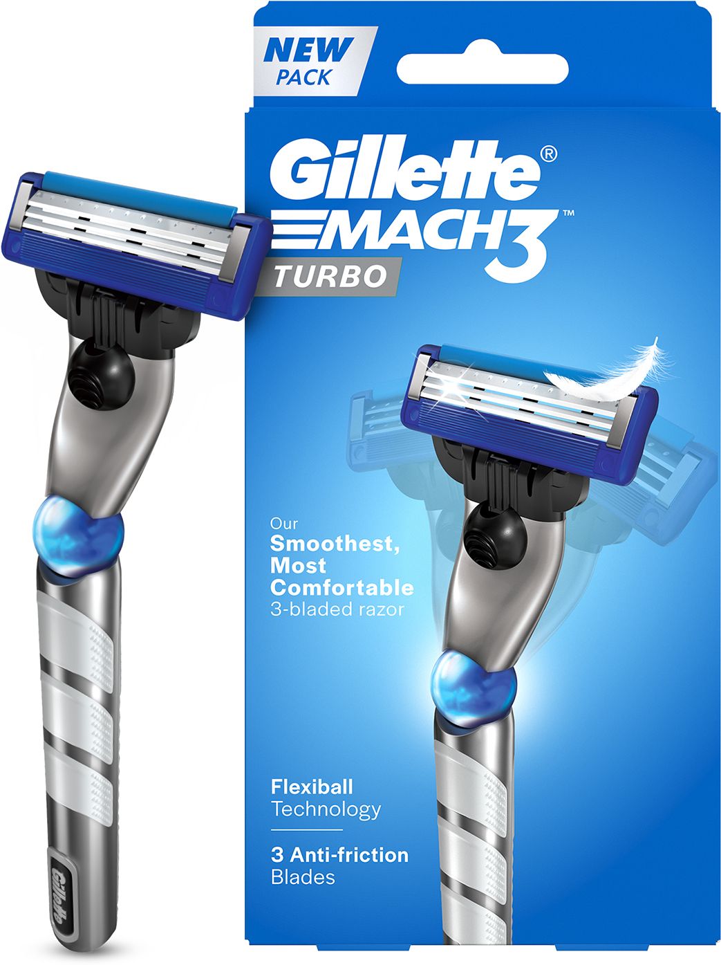 Razor for men with Flexball Technology, Men