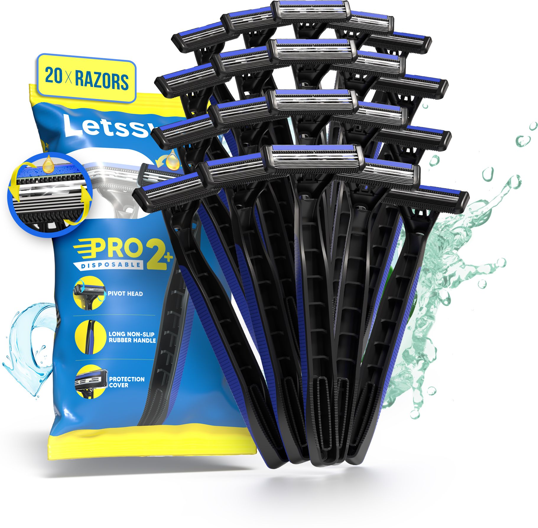 pro 2 pack of 20, men