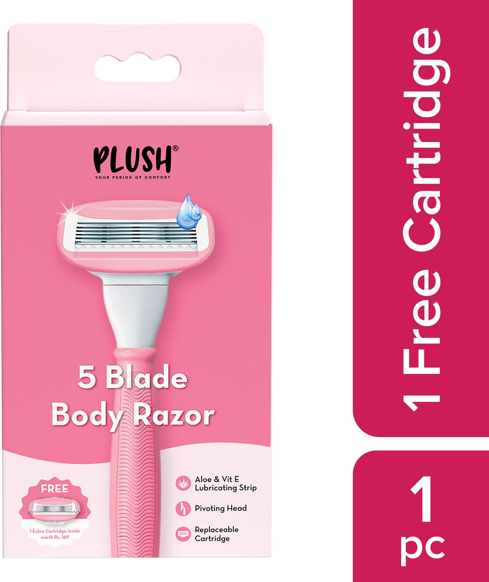 plush Body Razor for Sharp and smooth shave, Women-picture-22