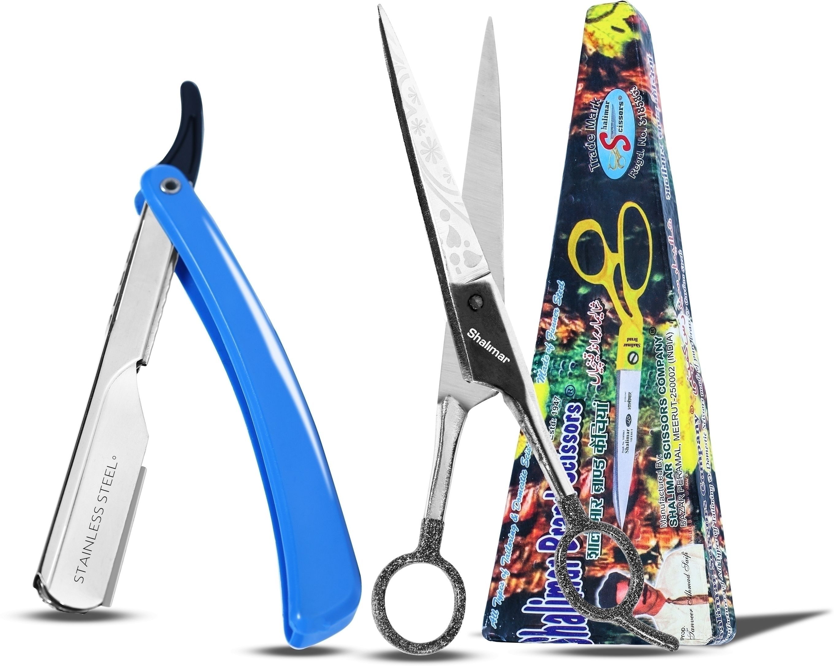 Men Folding Razor Personal Stainless Steel Sliding Shaving Razor, Men & Women-image-44