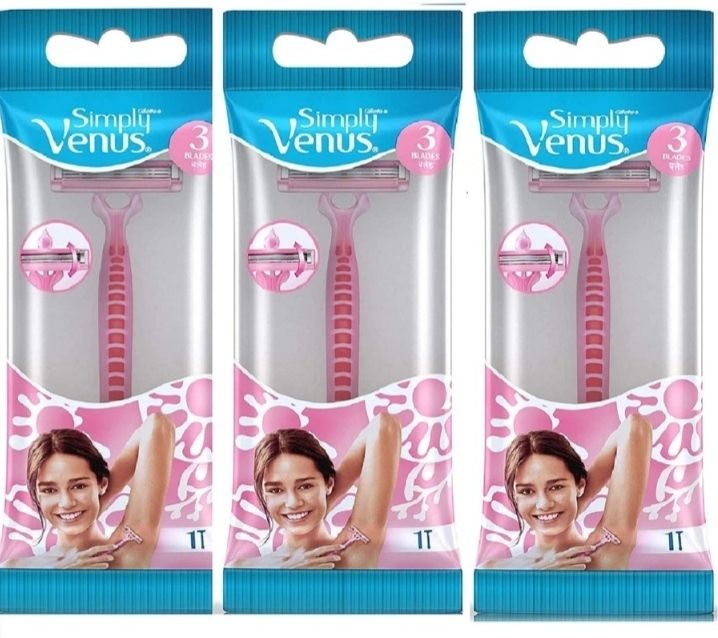 Women's & Girls Bikini Line Shaving Razor (Pack of 3), Women-image-6