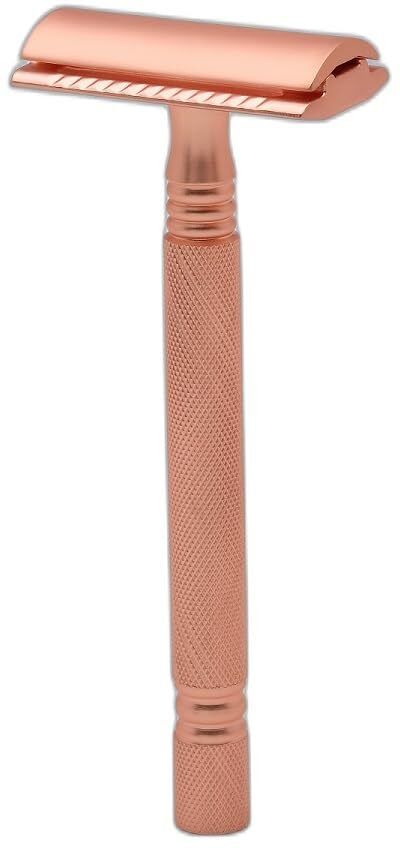 pearl shaving Double Edge Safety Razor (Rose Gold) - Best Shaving Razors for Men, Men-picture-24