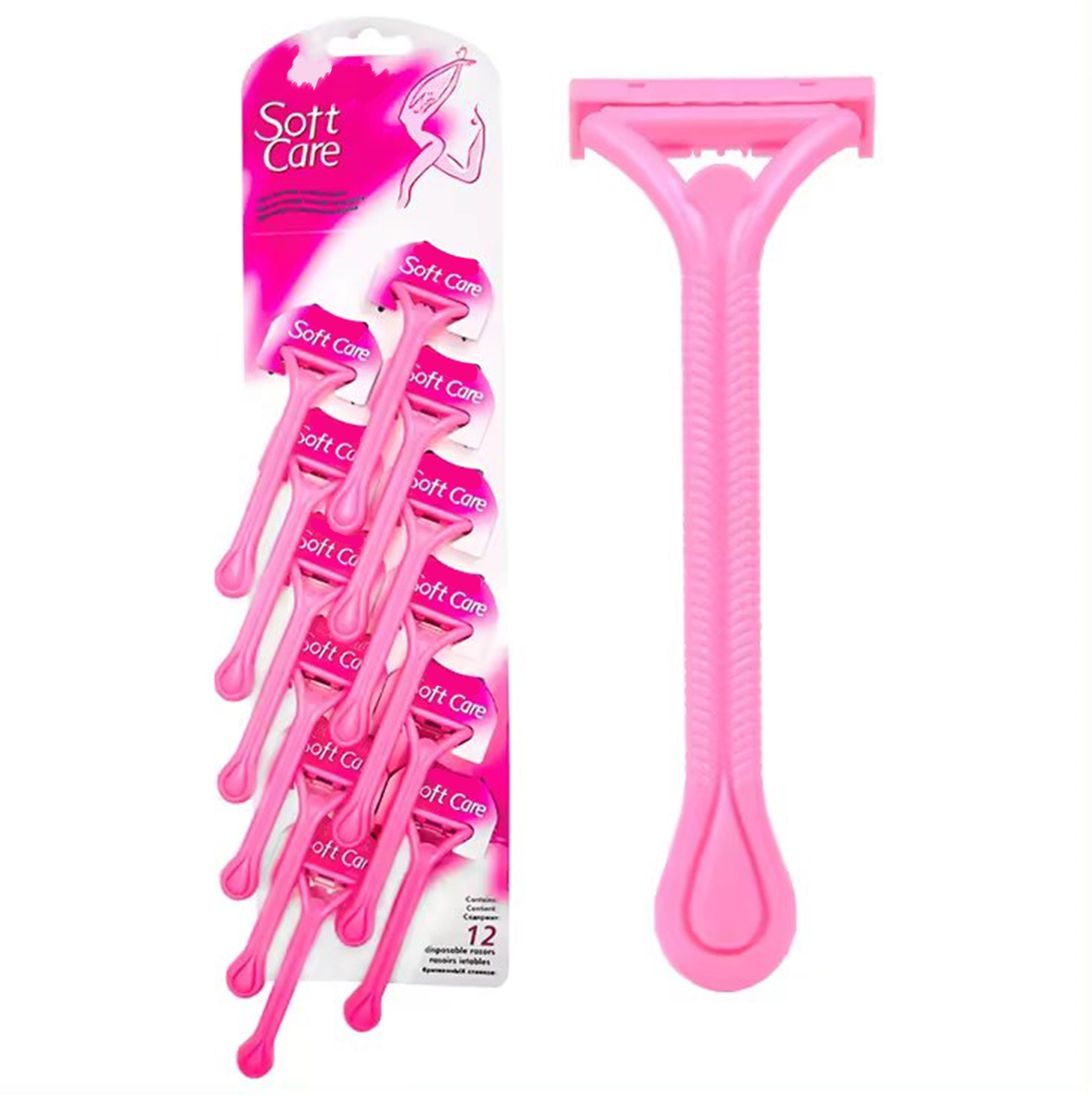 beeduck 12PCS Women's Reusable Smooth Body Hair Removal Shaving Razor For Women&Girls, Women-picture-10
