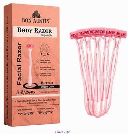 Women's Hair Removal Razor | Sensitive Skin | Easy Handling | For Face, Women-image-22