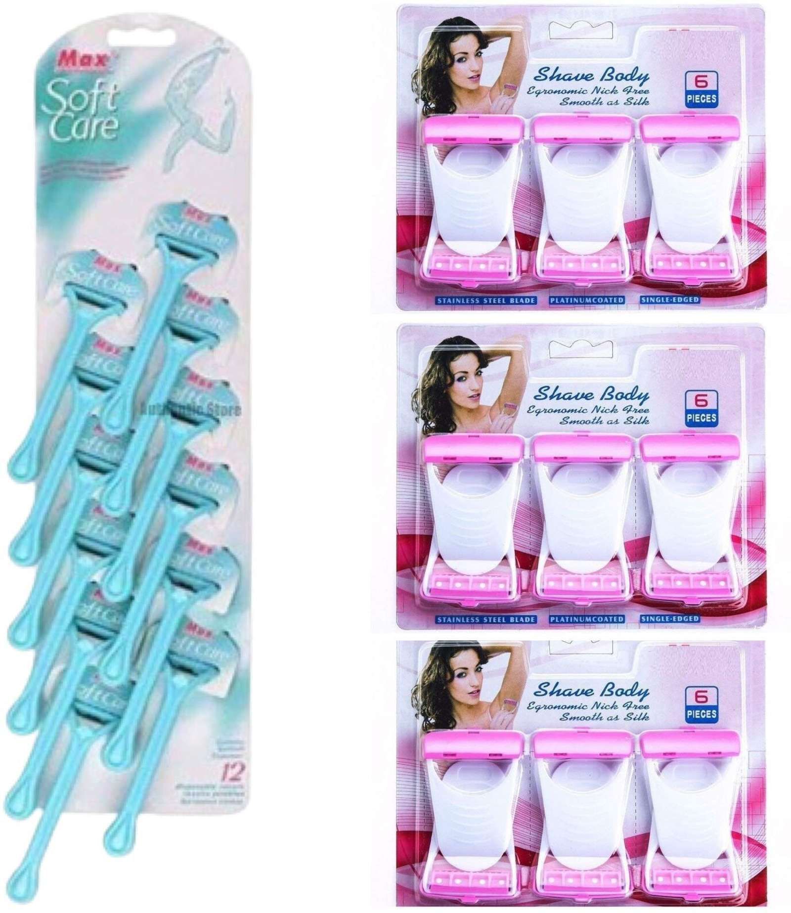 BIKNI MAX RAZOR 3 PC + SOFT CARE 1 PC PACK OF 1, Men & Women-image-32