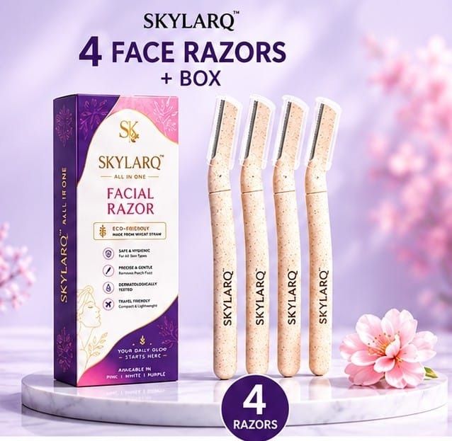 skylarq Reusable Facial Hair Remover Face, Eyebrow & upper lip women ( pack of 4), Men & Women-picture-16