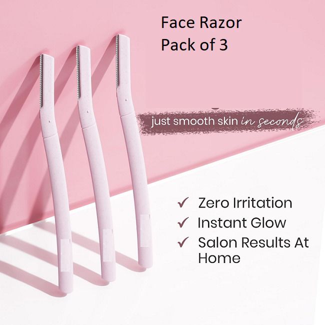 eeetma Face & Eyebrow Razor for Women (Pack of 3), Men & Women-picture-43