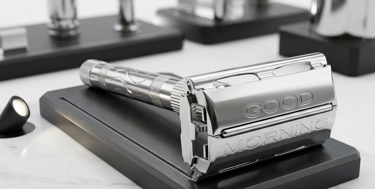 Premium Stainless Steel Safety Razor for Men | Reusable Classic Shaving Razor |, Men & Women-image-25