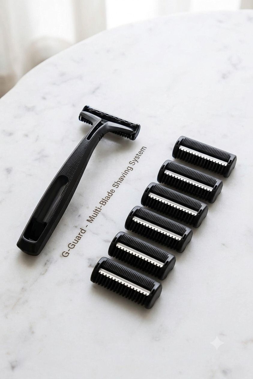 6-in-1 Body Razor for Men & Women | Reusable Hair Removal Razor, Men & Women-image-44
