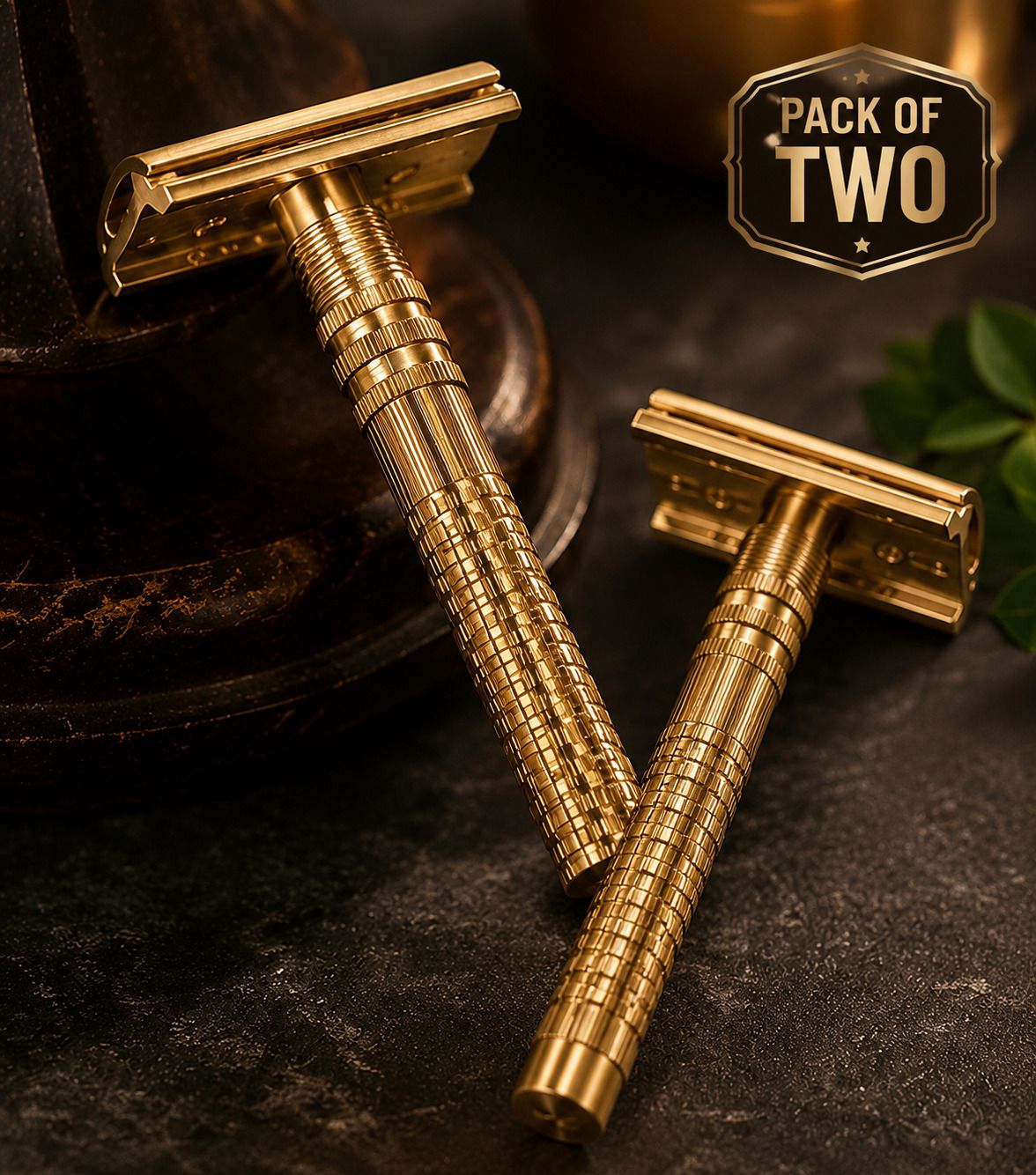 Premium Metal Safety Razor for Men | Double Edge Manual Shaving Razor |, Men & Women-image-6