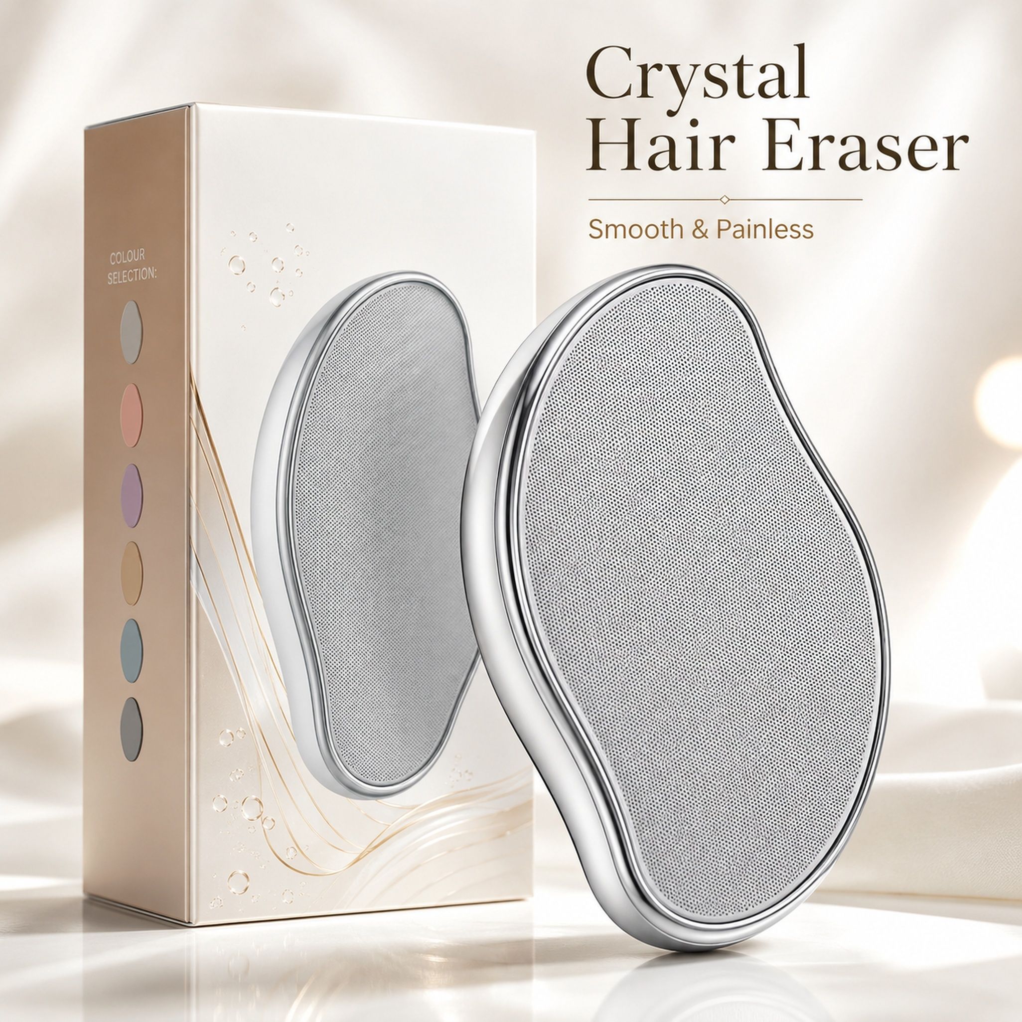 nuvio Crystal Hair Eraser Painless Hair Remover for Women & Men, Men & Women-picture-5