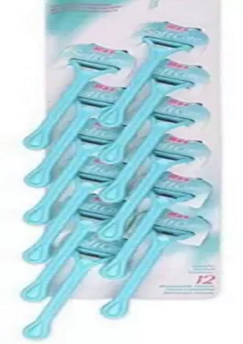 Super steel twin blade razor combo of 12pc (Pack of 12), Women-image-5