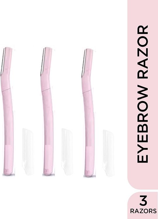 eeetma Face & Eyebrow Razor for Women (Pack of 3) | Painless Facial Hair, Women-picture-10