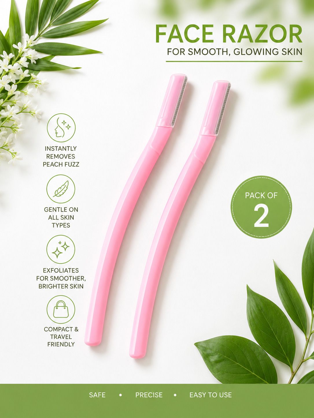 caredone Manual Face Razor for women, Women-picture-29