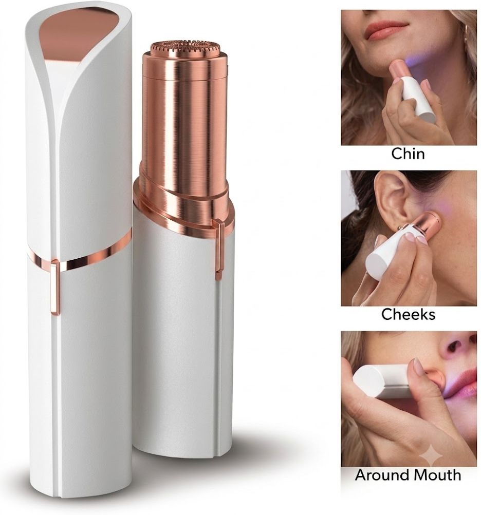 pro girl Face Hair for women for Upper Lip, Chin Epilator Eyebrow Trimmer, Men & Women-picture-17