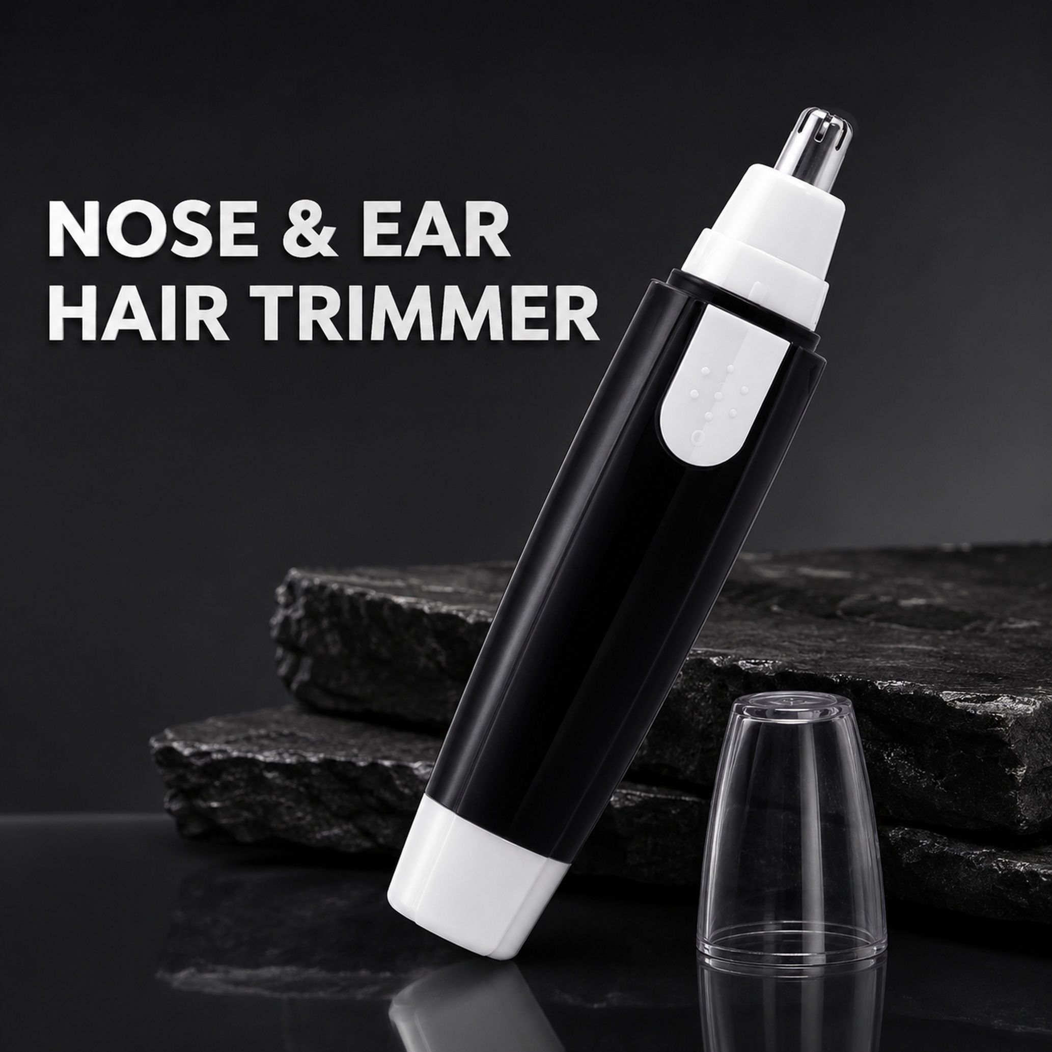 nuvio Waterproof Ear and Nose Hair Trimmer with Brush, Men & Women-picture-8