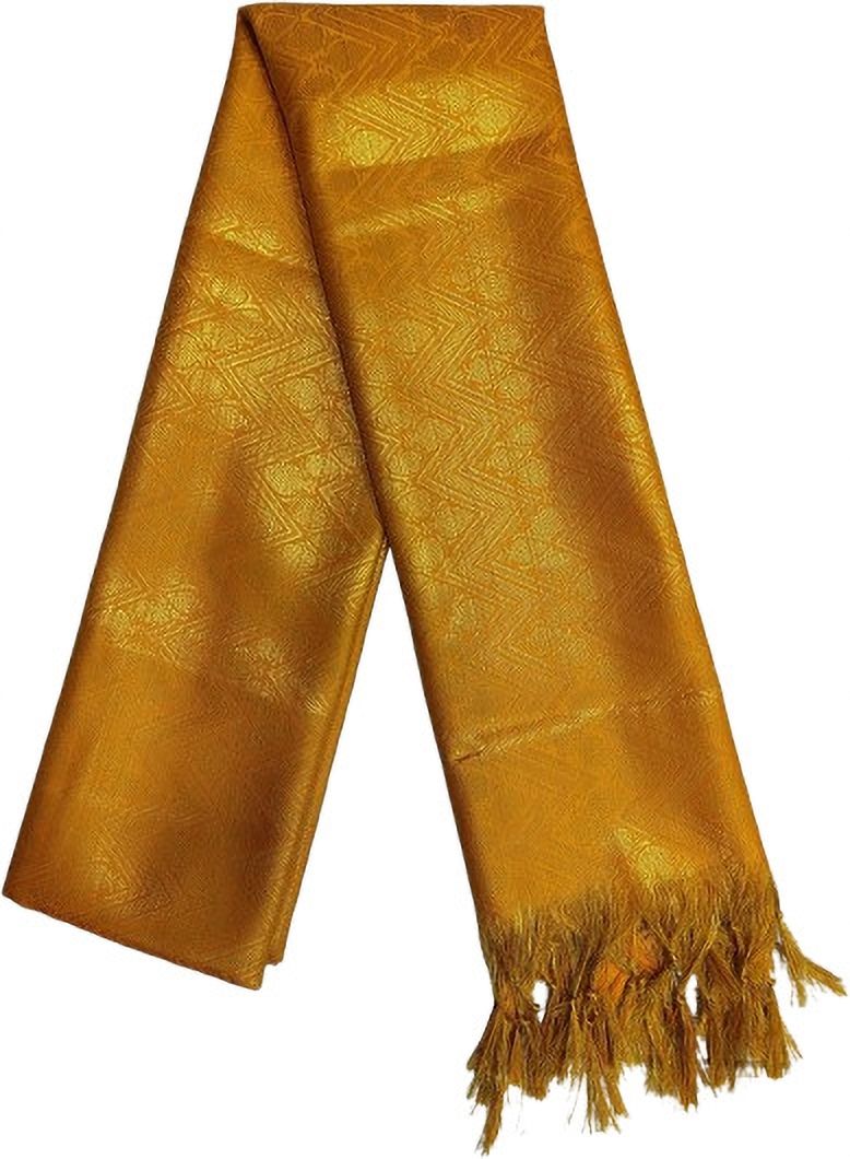 KAIYAZHI SAREES Tussar Silk Woven Men Shawl-picture-26
