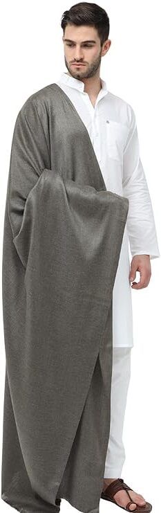 Kashmiri Thead Wool Self Design Men Shawl-picture-11