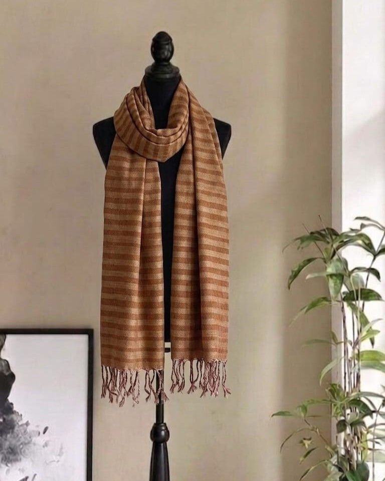 YARNSOFYORE Wool Self Design Women, Men Shawl-picture-13