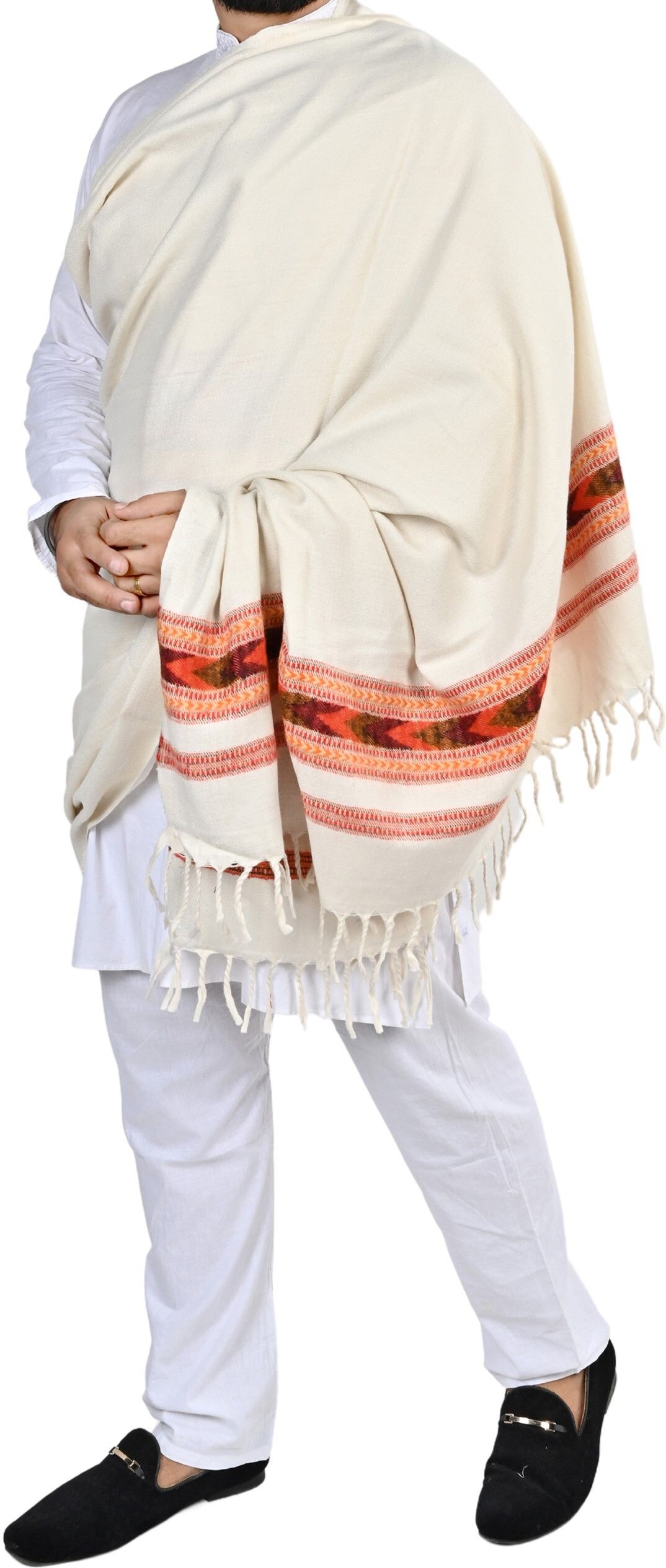 FusFus Wool Woven Men Shawl-picture-14