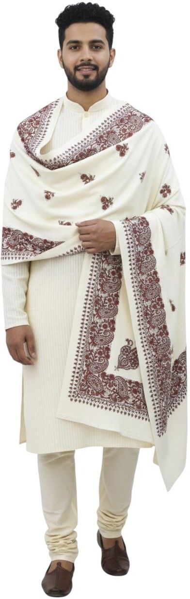 Vrinde Wool Printed Men Shawl-picture-18