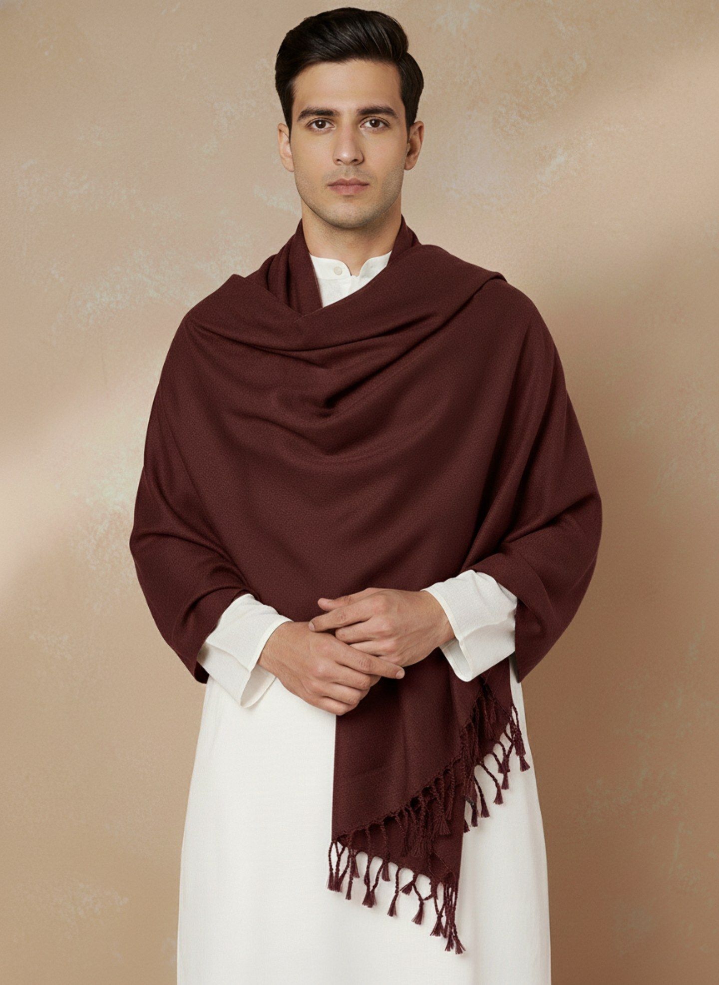 Zamour Acrylic Woven Men Shawl-picture-35
