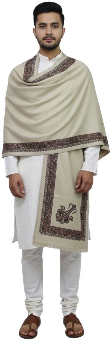 Sprha Wool Printed Men Shawl-picture-22