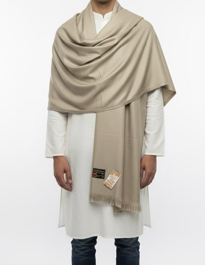 TSE Acrylic Solid Men Shawl-picture-24