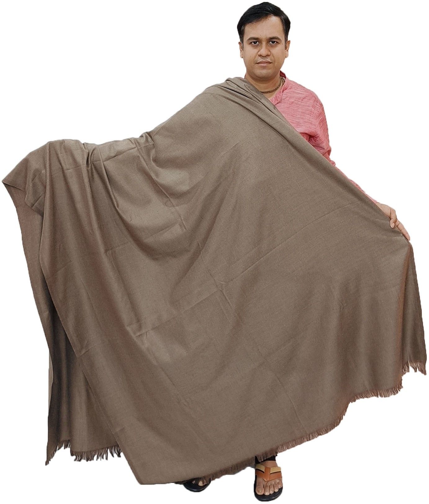 Vrinde Wool Solid Men Shawl-picture-31