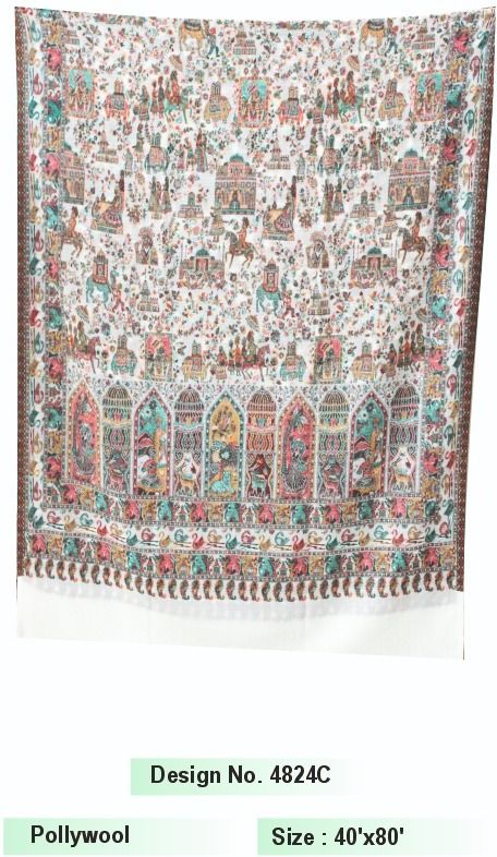 REVOTEX Poly Wool Solid Men, Women Shawl-image-30