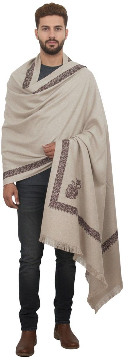 Sprha Wool Printed Men Shawl-picture-37