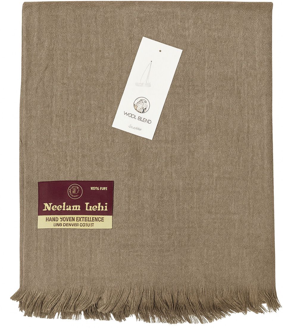 Rudrawraps Poly Wool Solid Men Shawl-image-35