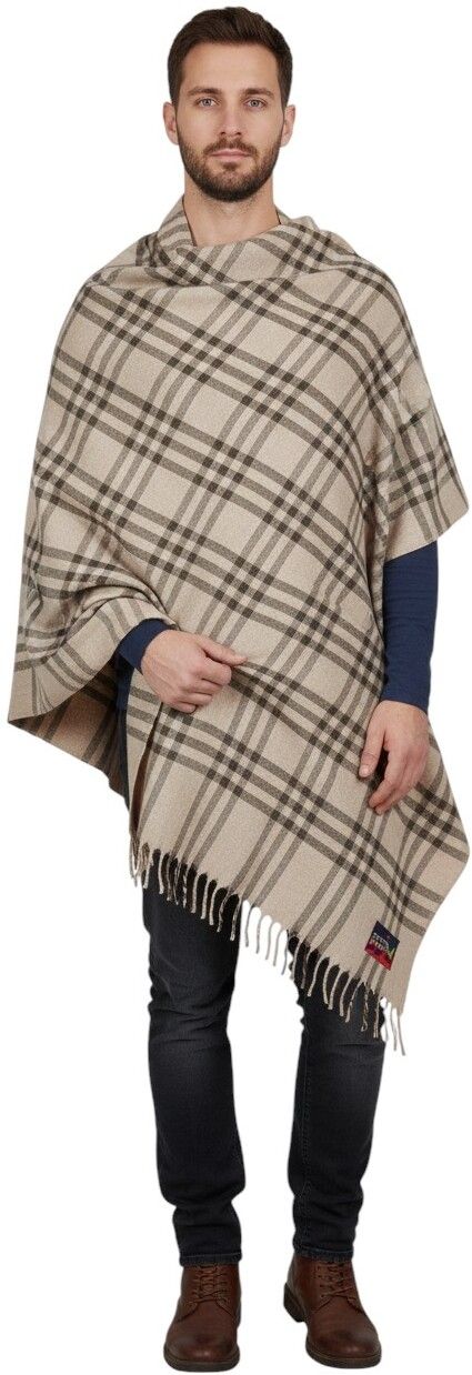 Sprha Wool Checkered Men Shawl-picture-11