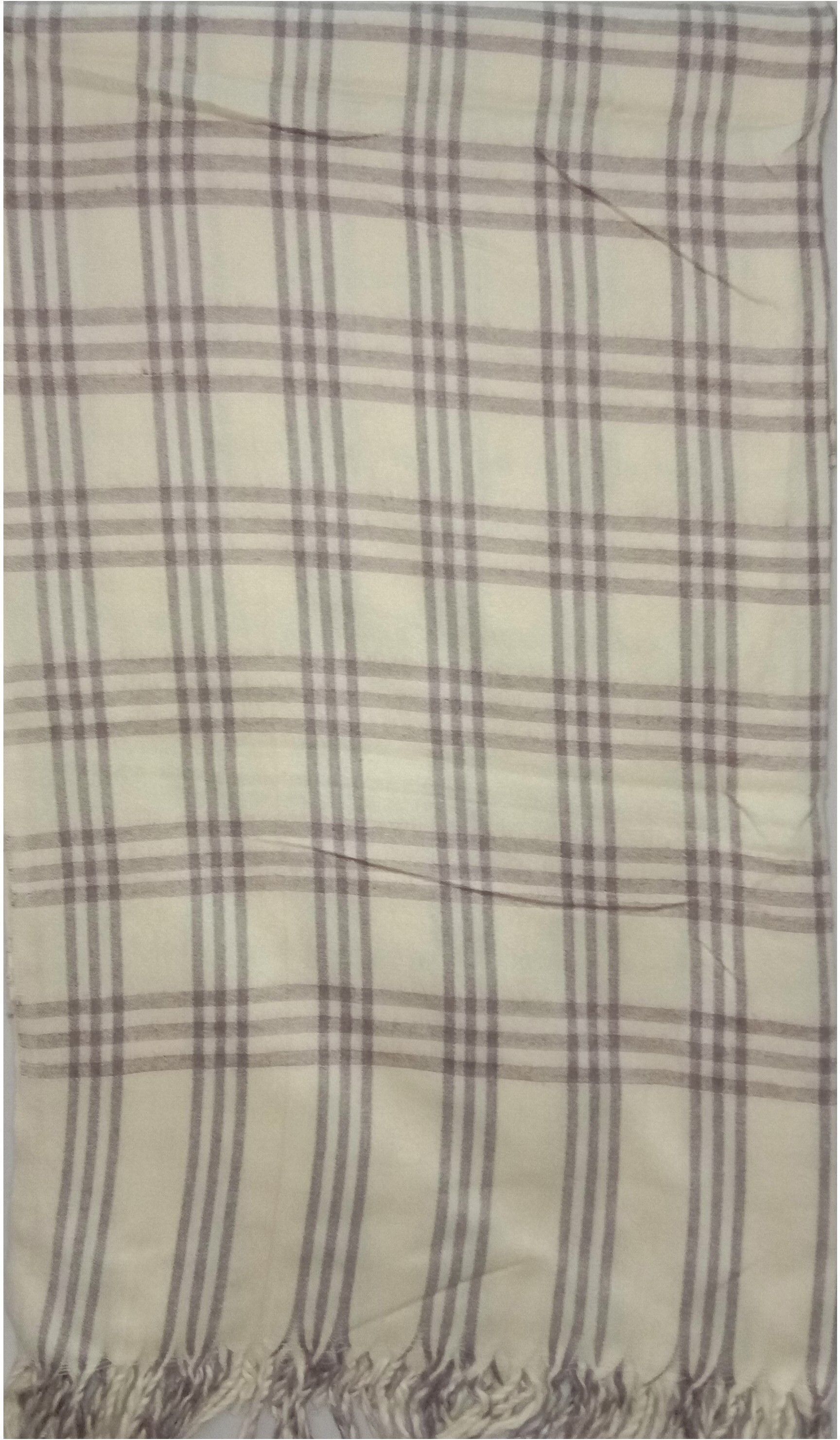 KASHMIRI TREND Wool Checkered Men Shawl-image-31