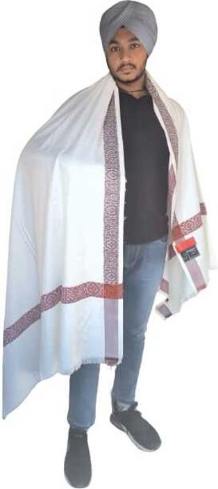 Zaria Fabs Wool Woven Men Shawl-picture-12