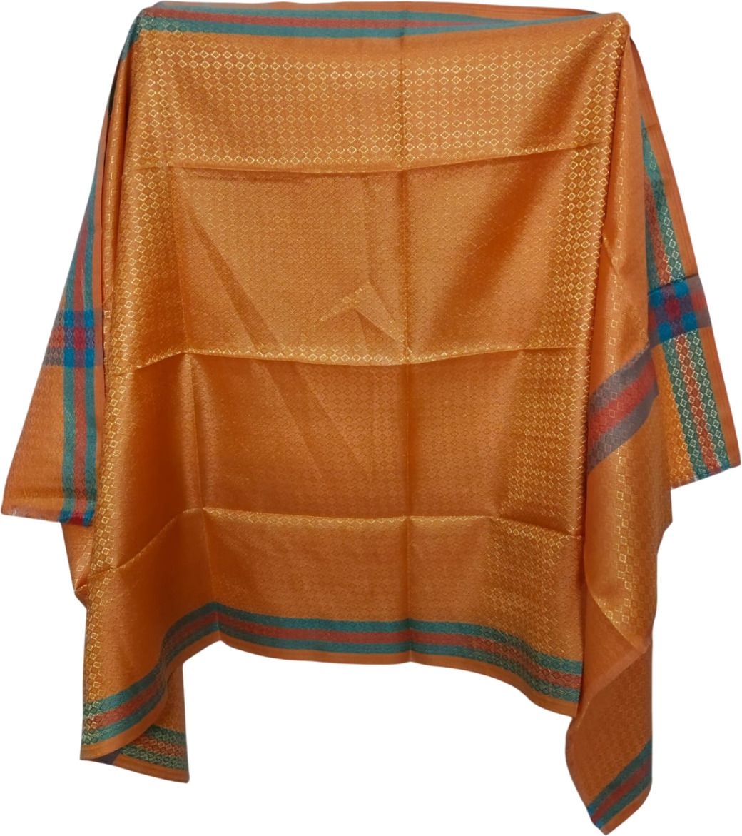 SAJAEA Satin Solid Men, Women Shawl-picture-30