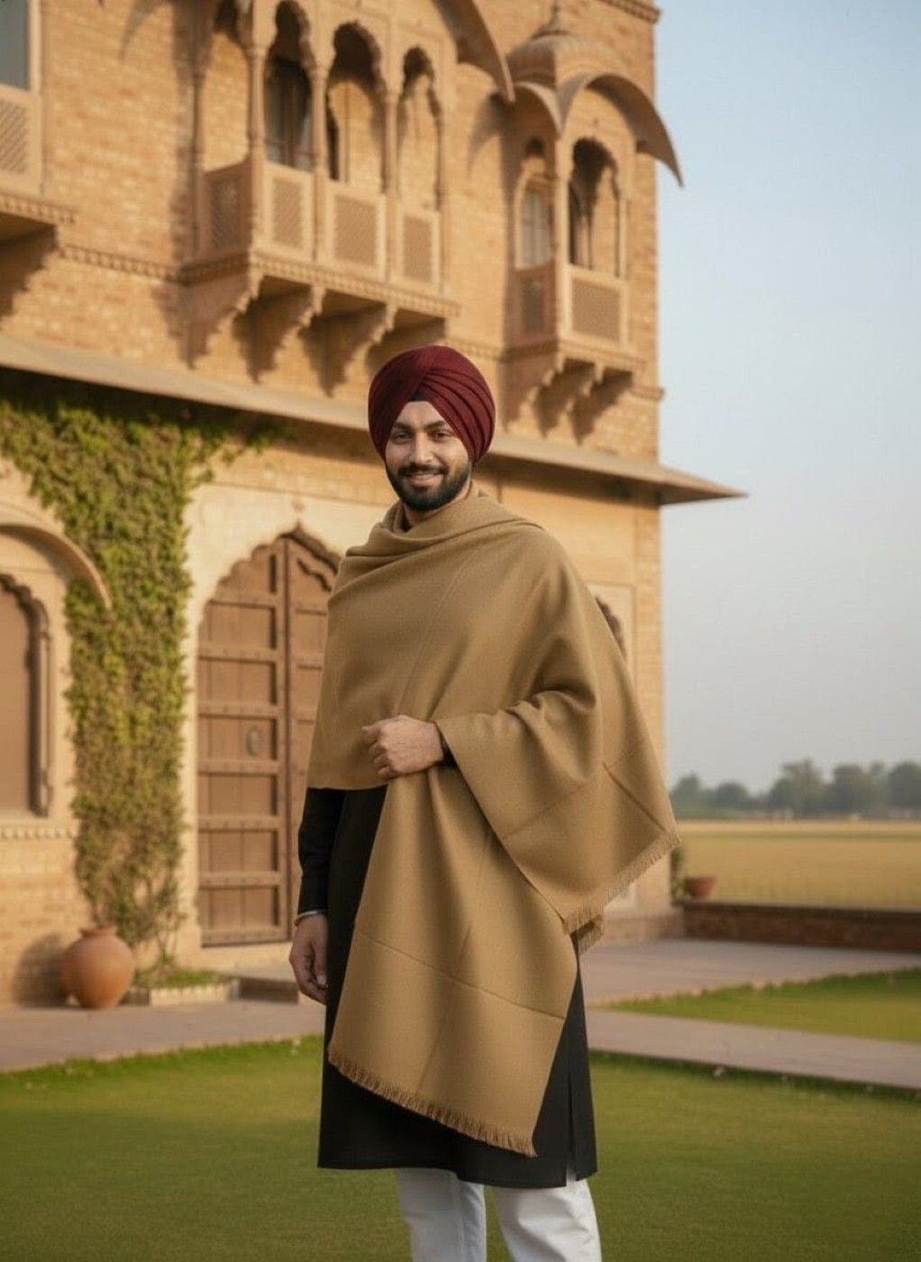HILFIRE REGION Wool Woven Men Shawl-picture-26