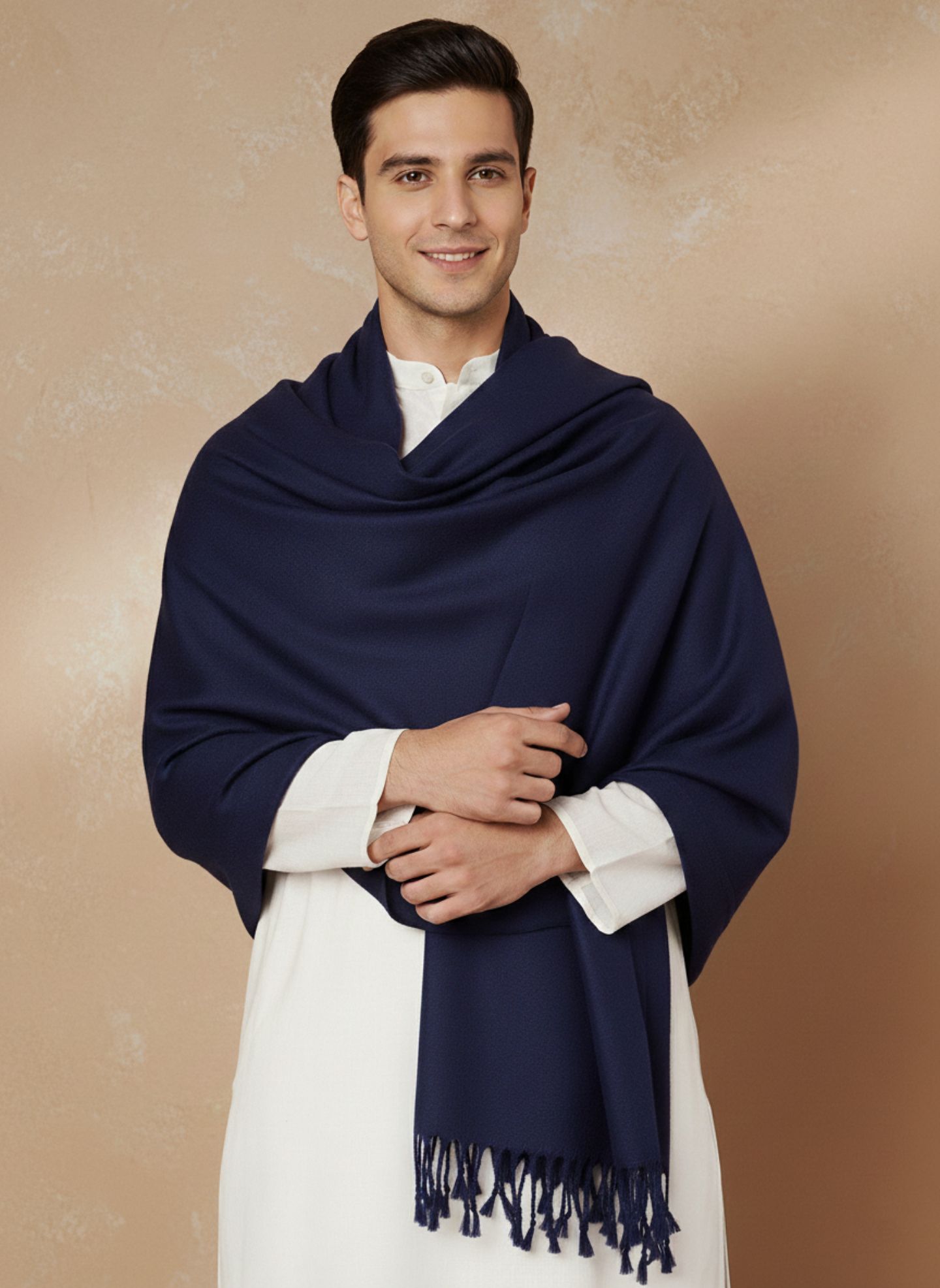 Zamour Acrylic Woven Men Shawl-picture-11