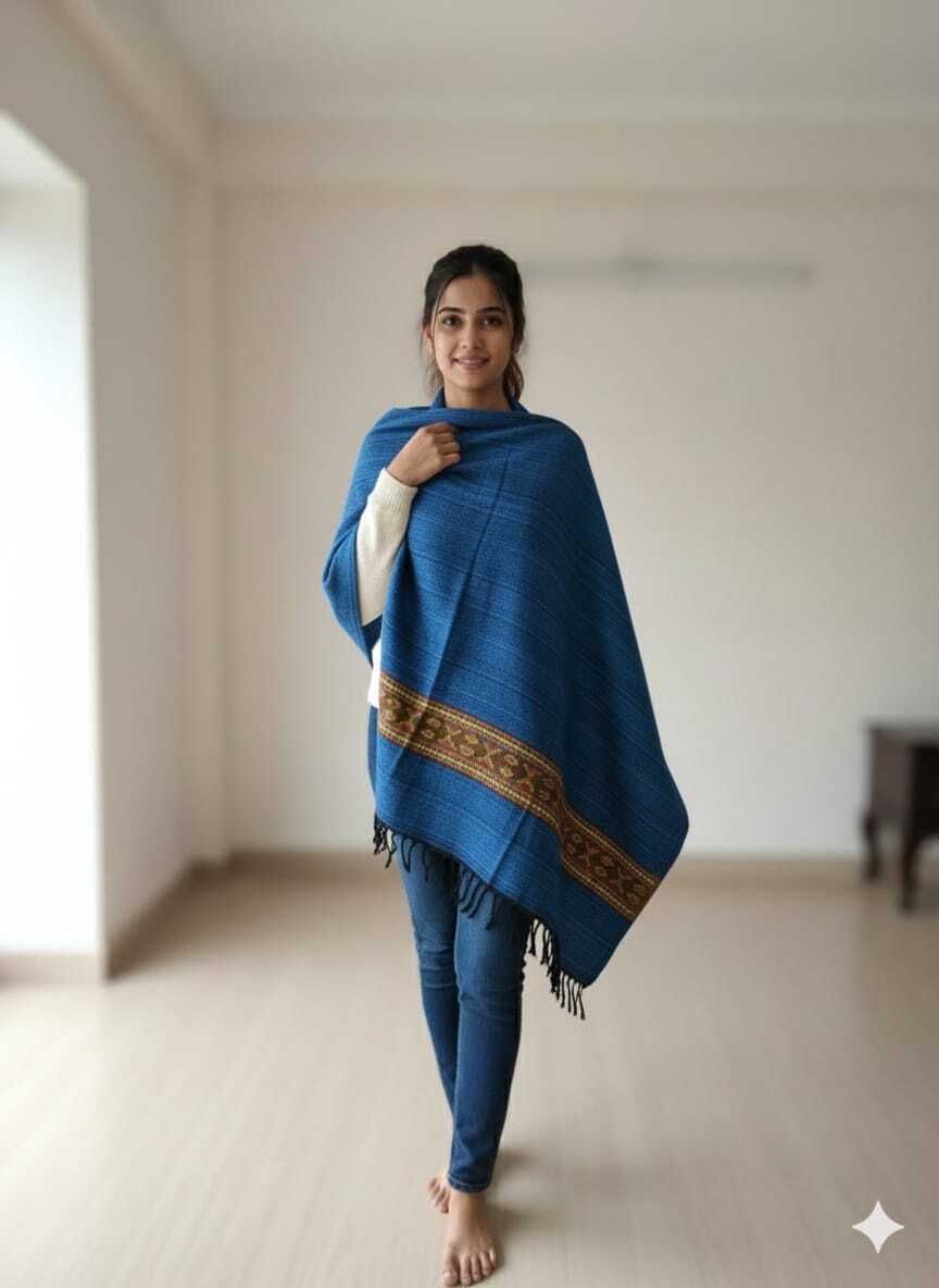 AAYAT FASHION ZONE Wool Woven Women, Men Shawl-picture-17