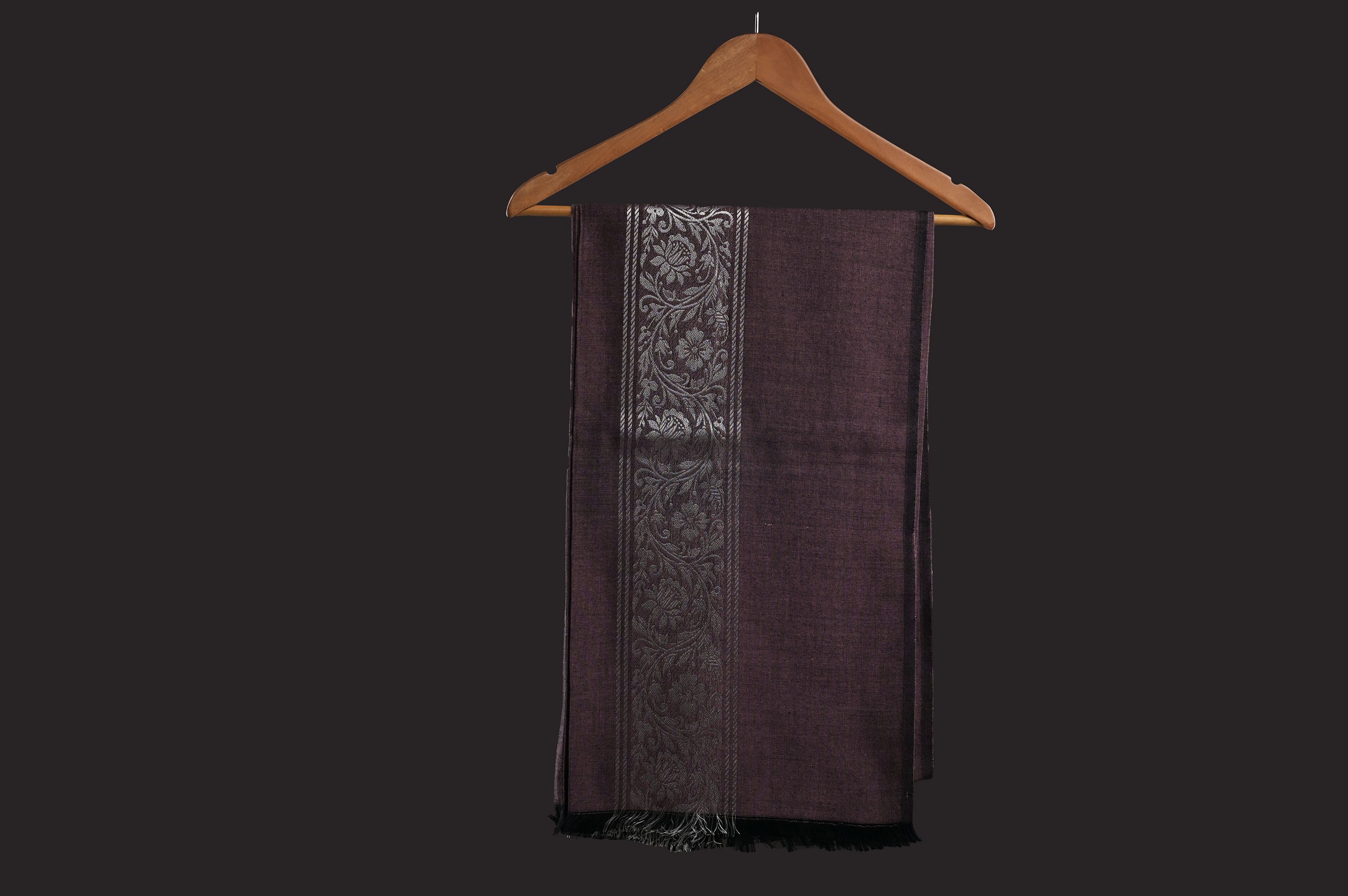 HIMROO Viscose Embroidered Men Shawl-picture-29