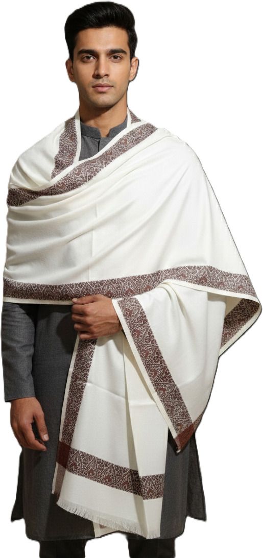 Kriti Wool Striped Men Shawl-picture-33