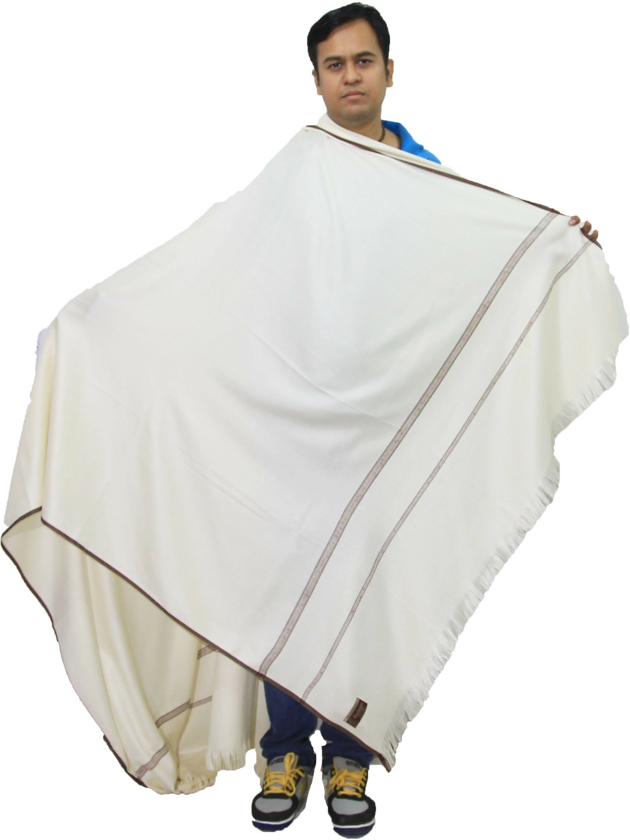 Vrinde Pashmina Self Design Women, Men Shawl-picture-10